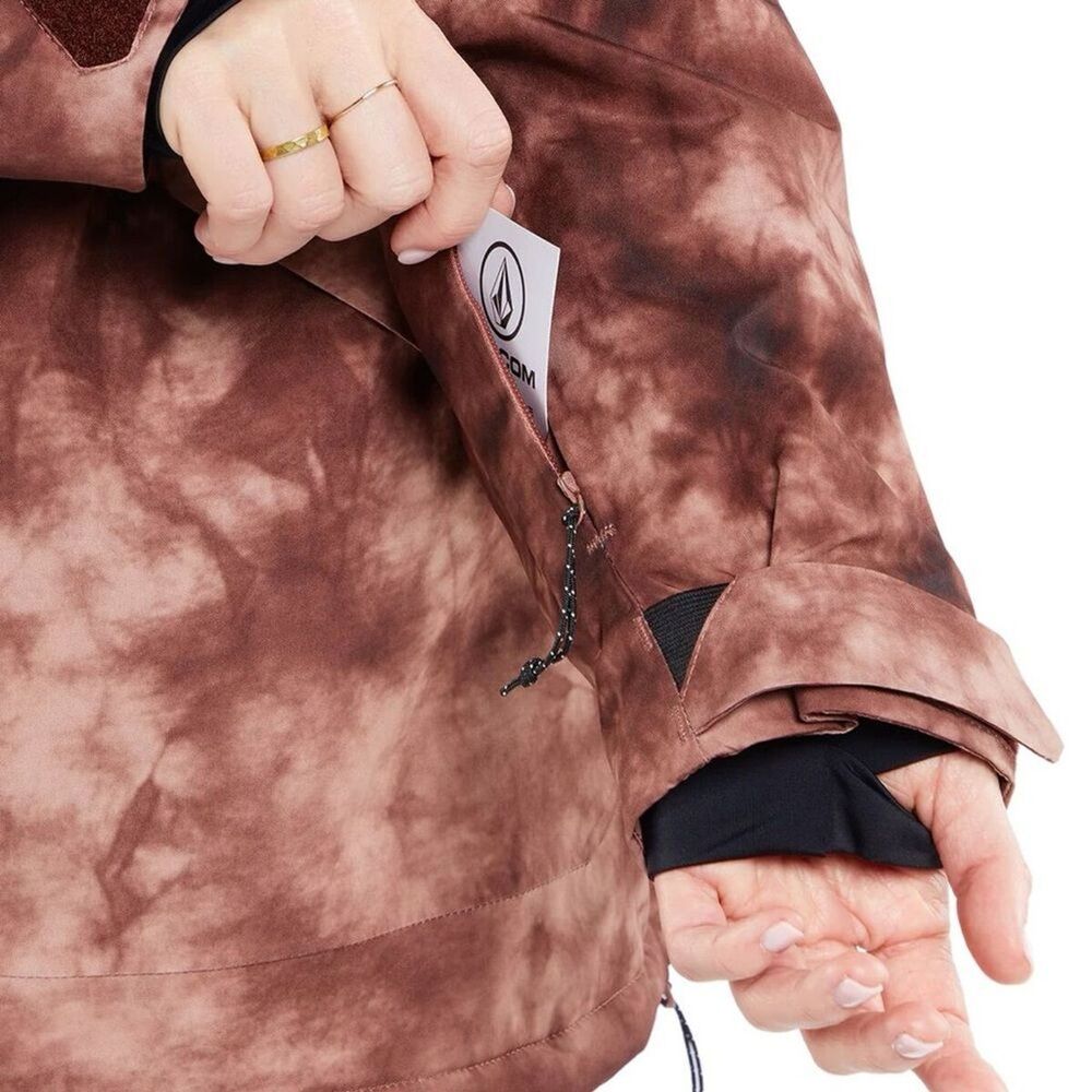 Volcom Women’s Fern Gore-Tex Pullover Insulated Jacket Small Snowboarding Ski - Picture 6 of 12